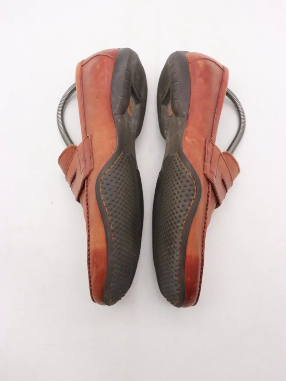 Salvatore Ferragamo Men's Size EU 41 Brown Leather Loafer Slip On Shoes